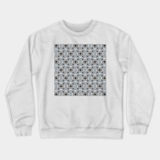 Pretty grey and black minimalist pattern Crewneck Sweatshirt